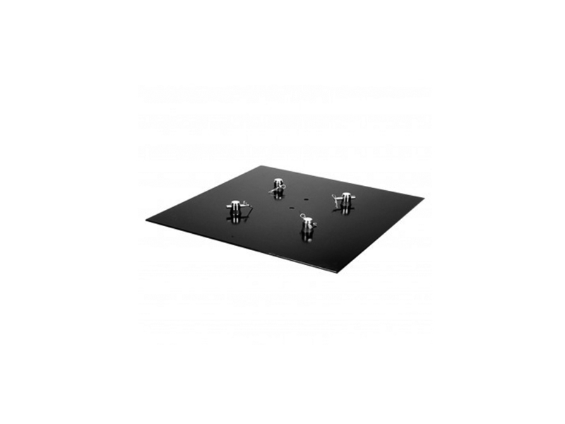 Black Paint 2FT x 2FT Steel base plate